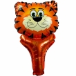 Animal Foil Balloon with Handle - Tiger